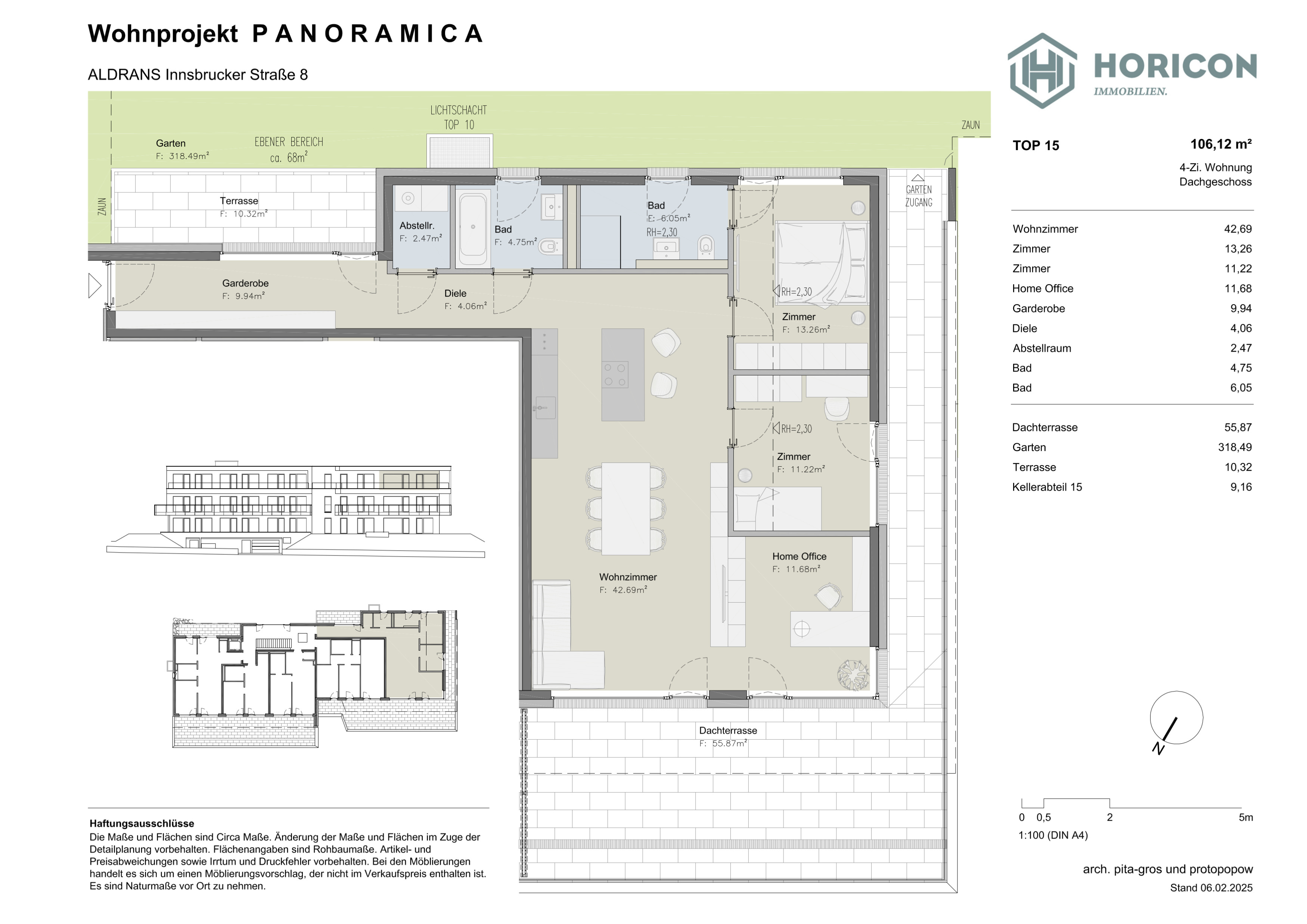 "Aldrans - PANORAMICA" - Wohnen mit Aussicht Top 15 /  / 6071&nbsp;Aldrans / Bild 0