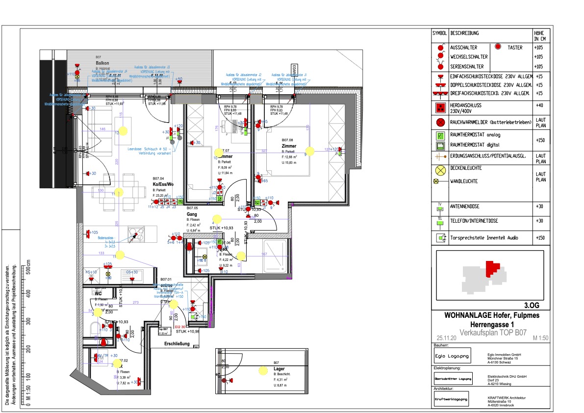 Neubau-Wohnung mit tollem Grundriss in zentraler Lage von Fulpmes! /  / 6166&nbsp;Fulpmes / Bild 3