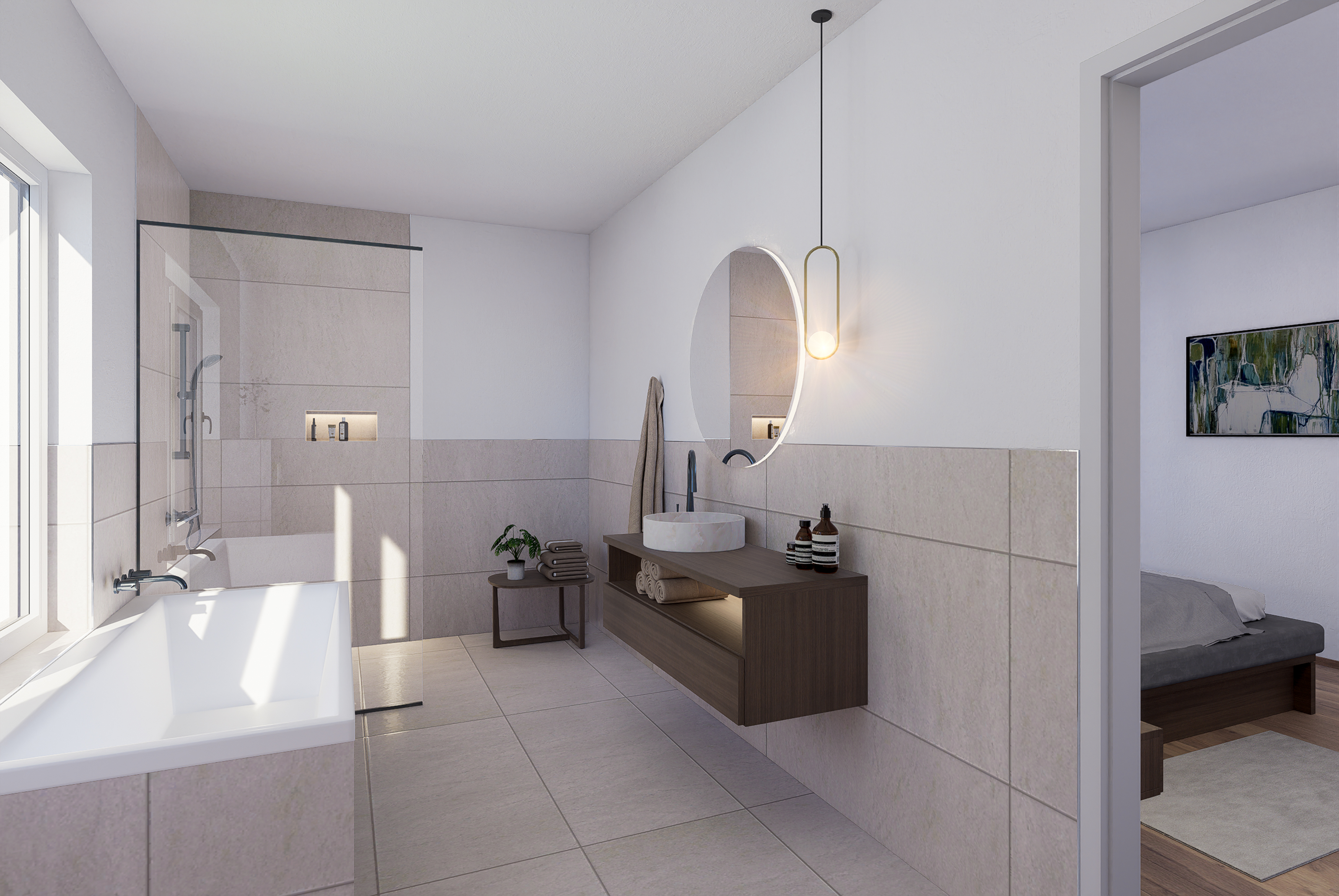 Fritzens - Am Weingarten. Provisionsfreie 3-Zimmer Wohnung direkt vom Bautr�ger (Top B04) /  / 6122&nbsp;Fritzens / Bild 0