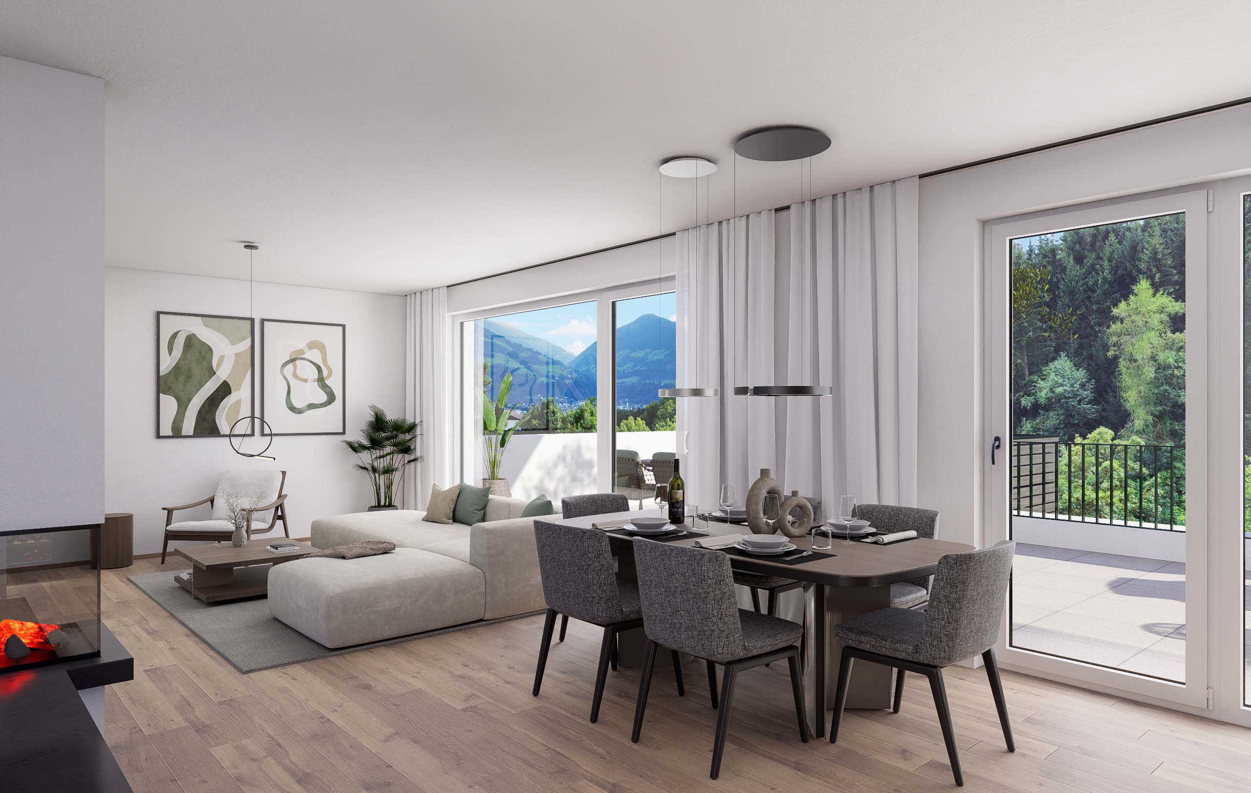 Fritzens - Am Weingarten. Provisionsfreie 3-Zimmer Wohnung direkt vom Bautr�ger (Top B04) /  / 6122&nbsp;Fritzens / Bild 9