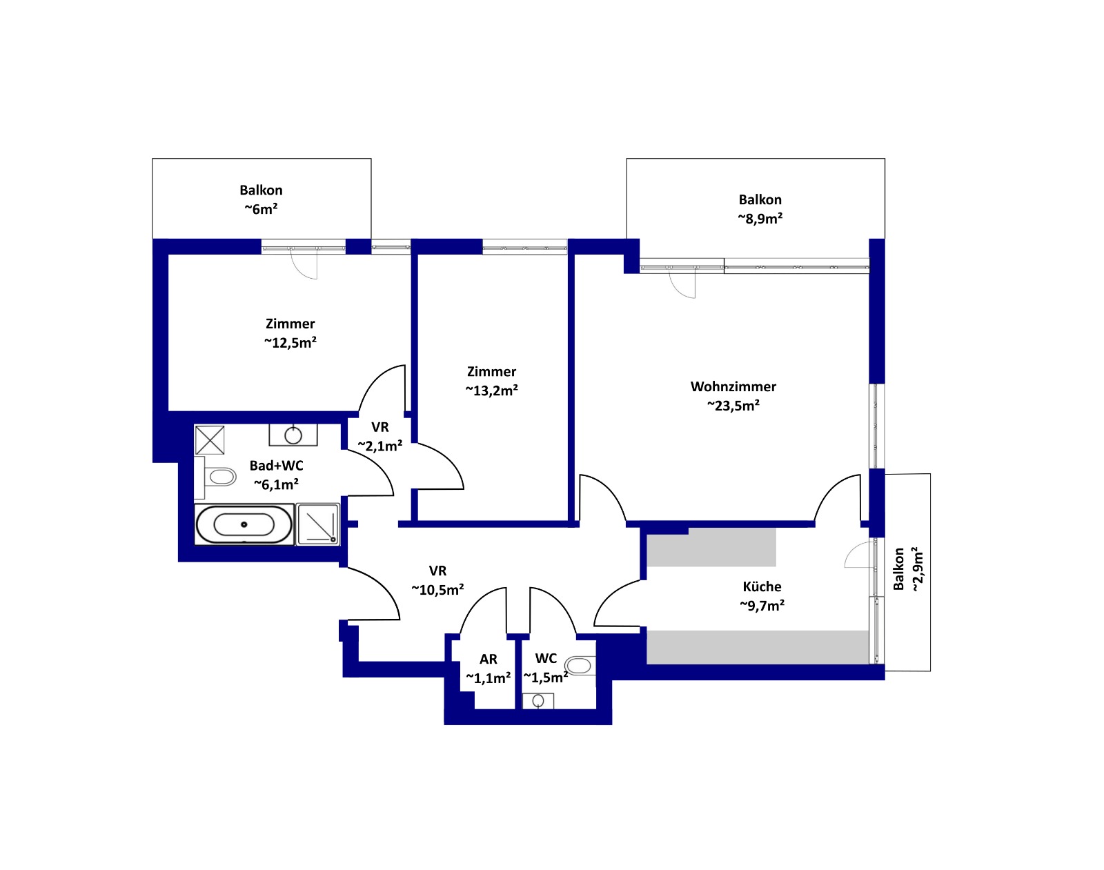 Grinzinger Gr�nruhelage | 3 Balkone | Tiefgaragenstellplatz inklusive /  / 1190&nbsp;Wien / Bild 0