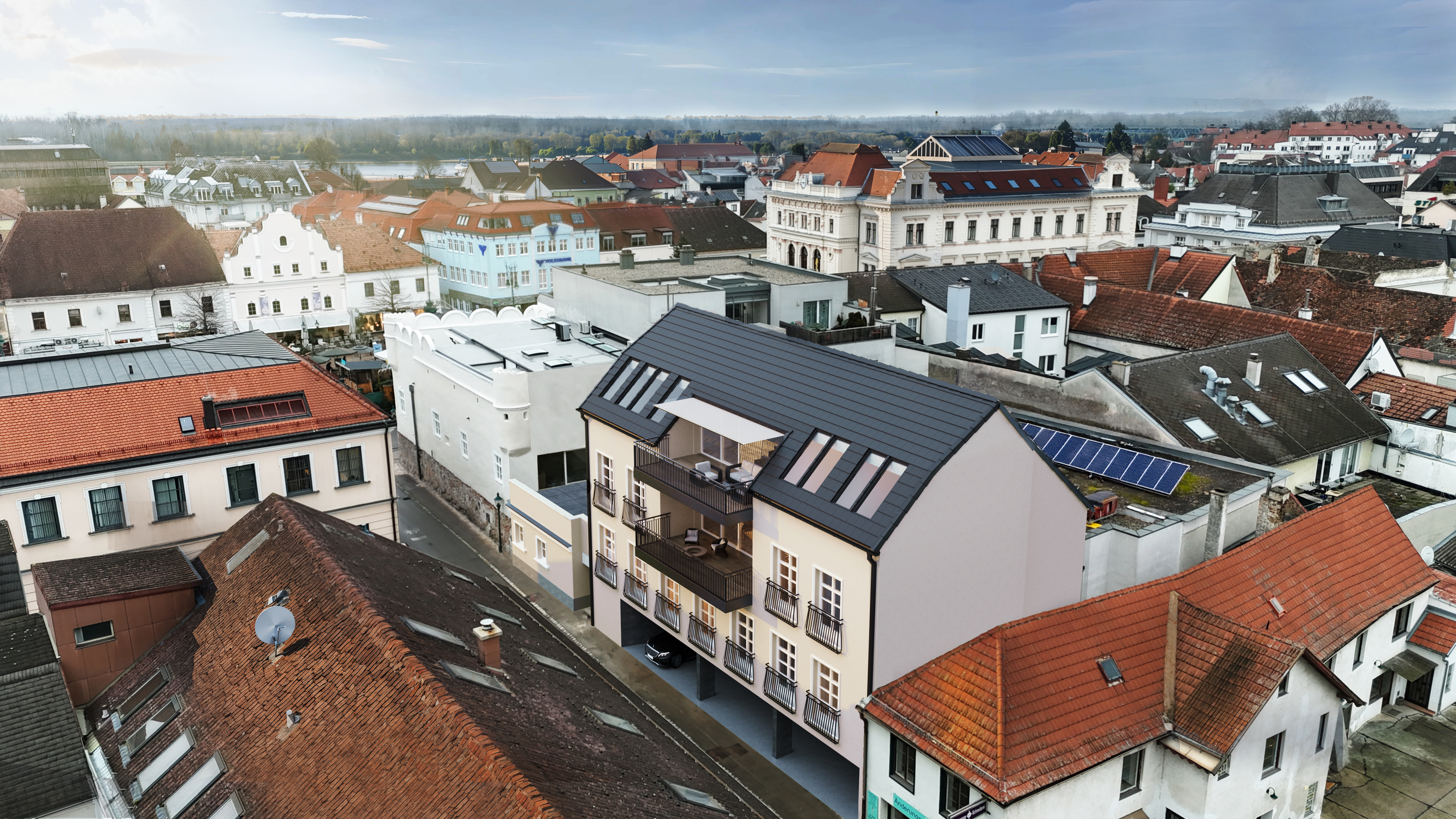 Fertigstellung 2026: Historisches Bestandsgeb�ude & exklusiver Neubau! /  / 3430&nbsp;Tulln an der Donau / Bild 0