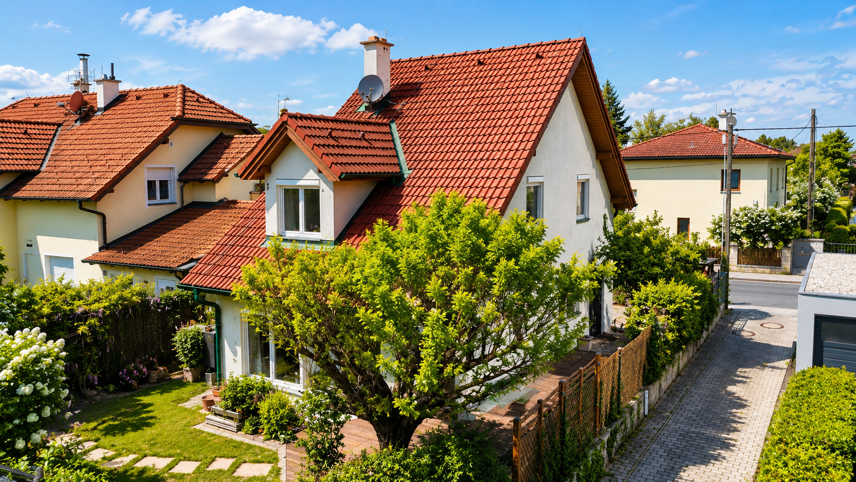 Lichtdurchflutetes Einfamilienhaus mit Garten, Kamin & Luftw�rmepumpe /  / 1220&nbsp;Wien / Bild 1