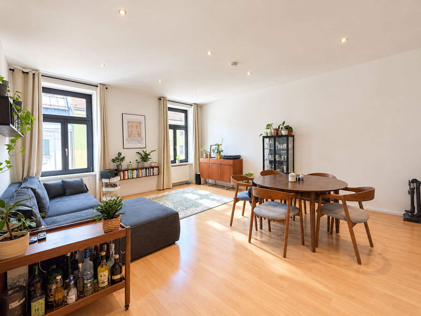 Stilvoll geschnittene 2-Zimmer-Wohnung im Herzen von Saggen