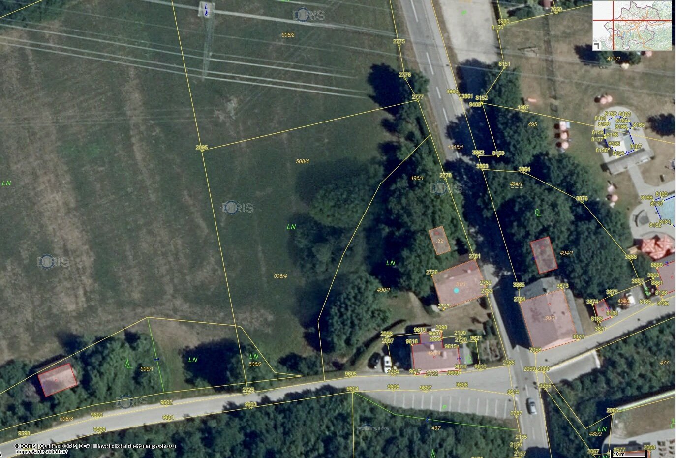 Projektgrundst�ck mit �ber 4.000 m2: Natur, Freizeit & Neubauoptionen /  / 4963&nbsp;St. Peter am Hart / Bild 0