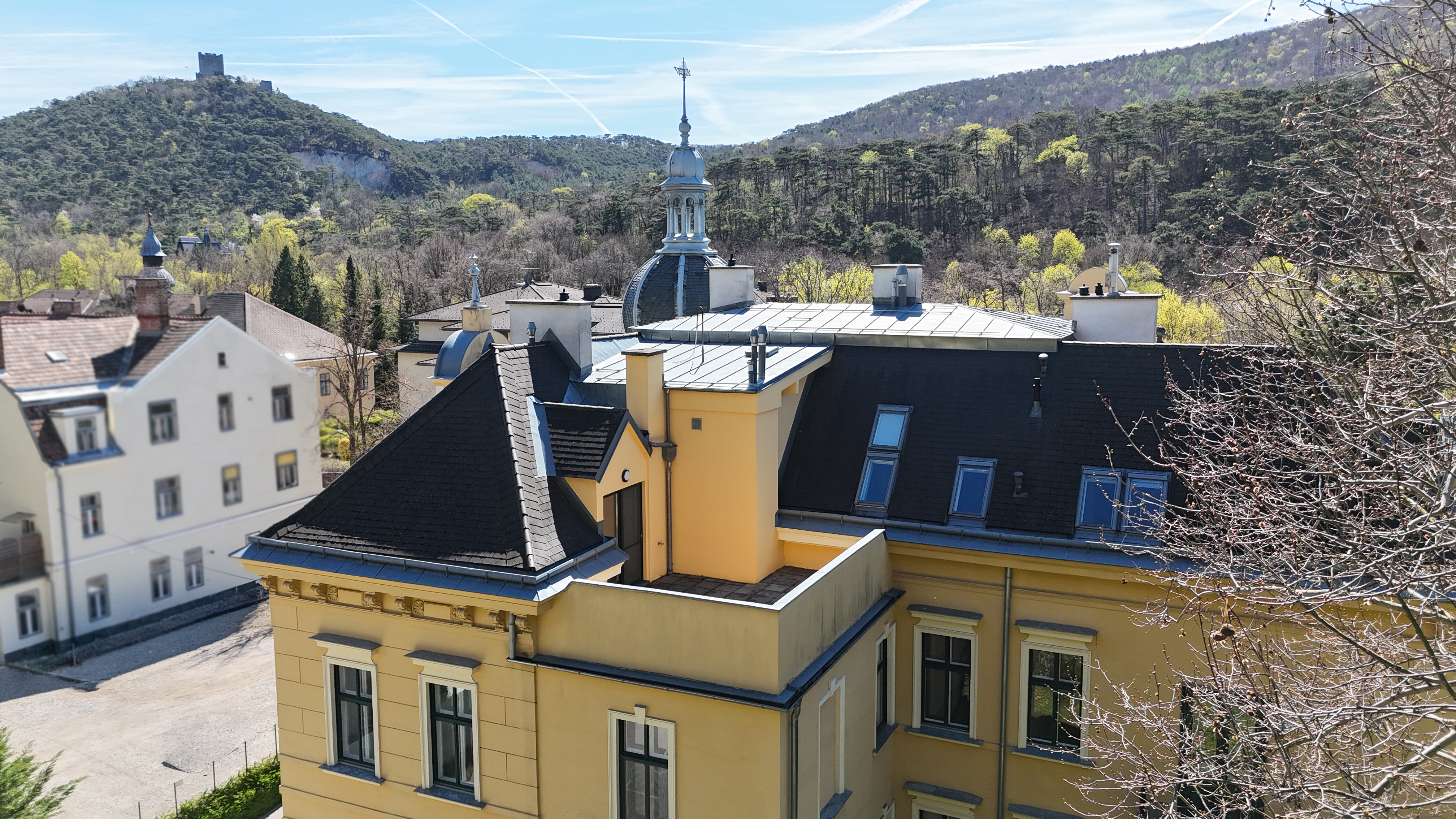 Historische Villa mit 3 DG-Einheiten inkl. Terrassen I 2012 DG Ausbau inkl. Lift I Gr�nlage /  / 2500&nbsp;Baden / Bild 3