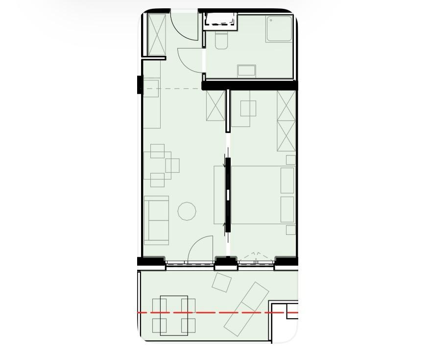 Kompakte 2-Zimmer-Wohnung mit gro�em Balkon ? Neubau Erstbezug (Top 1/09) /  / 1220&nbsp;Wien / Bild 9