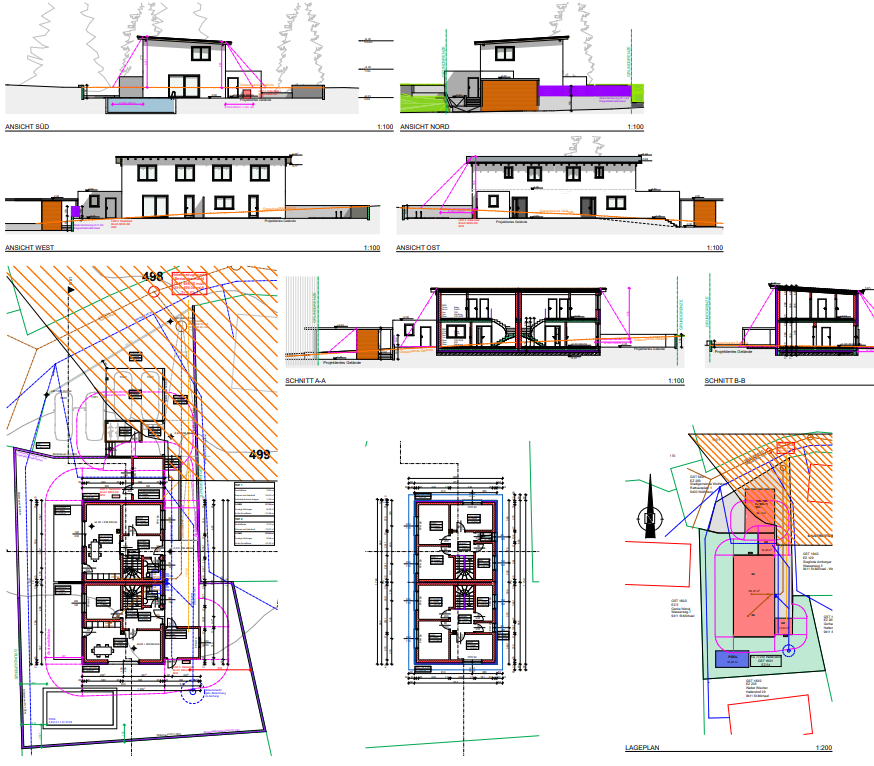 Voll erschlossener Baugrund mit fertig geplantem Doppelhausprojekt /  / 9411&nbsp;Wolfsberg / Bild 3