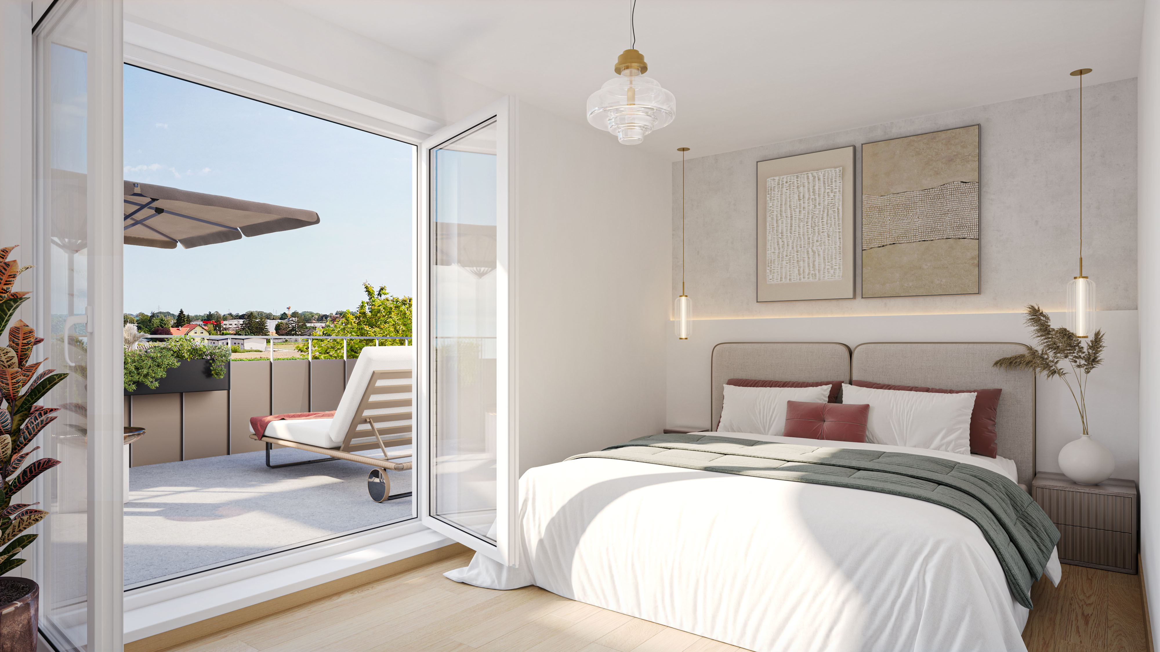 Nhe Mhlwasser I Klimaaktiv-zertifiziert I Tiefgarage I Wrmepumpe I Fubodenheizung & Khlung I PV-Anlage