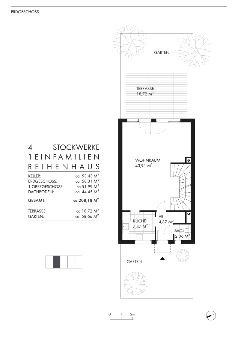 Familienidylle auf 4 Etagen in Essling I ca. 209m� benutzbare Fl�che I Kamin I Naturnah & top Anbindung  /  / 1220&nbsp;Wien / Bild 5