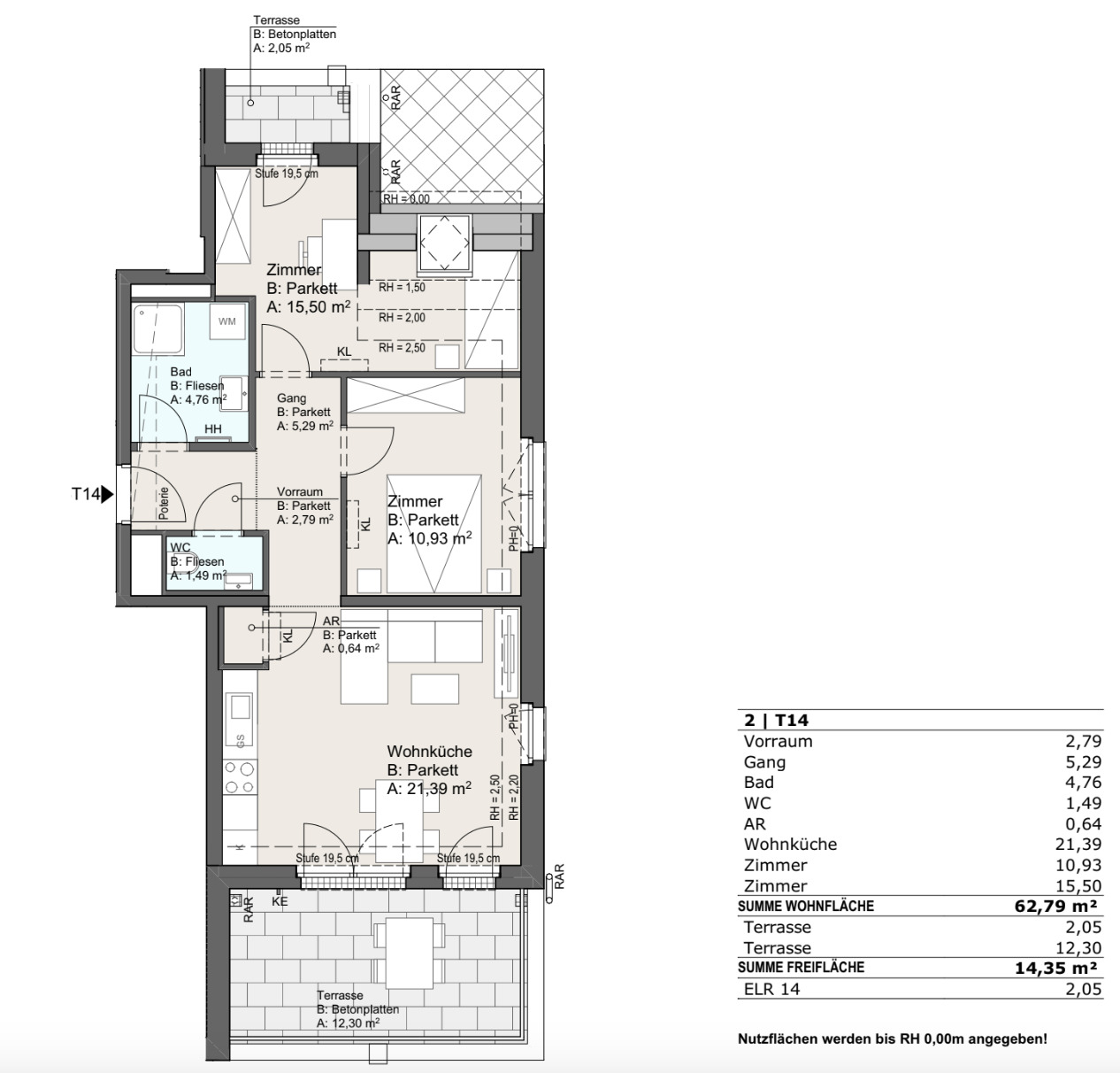 BEZUGSFERTIG I N�he M�hlwasser I Klimaaktiv-zertifiziert I Tiefgarage I W�rmepumpe I Fu�bodenheizung & K�hlung I PV-Anlage /  / 1220&nbsp;Wien / Bild 5