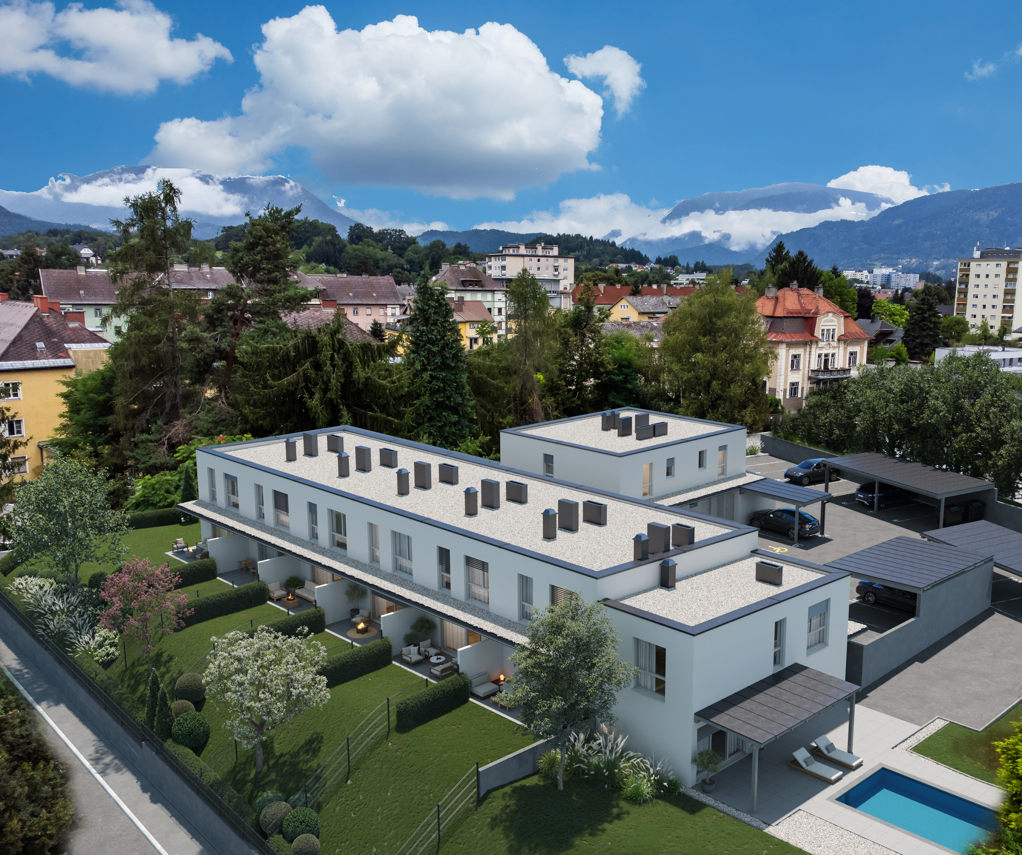 Modernes Reihenhaus mit Eigengarten und Terrasse in attraktiver Lage von Villach /  / 9500&nbsp;Villach / Bild 1