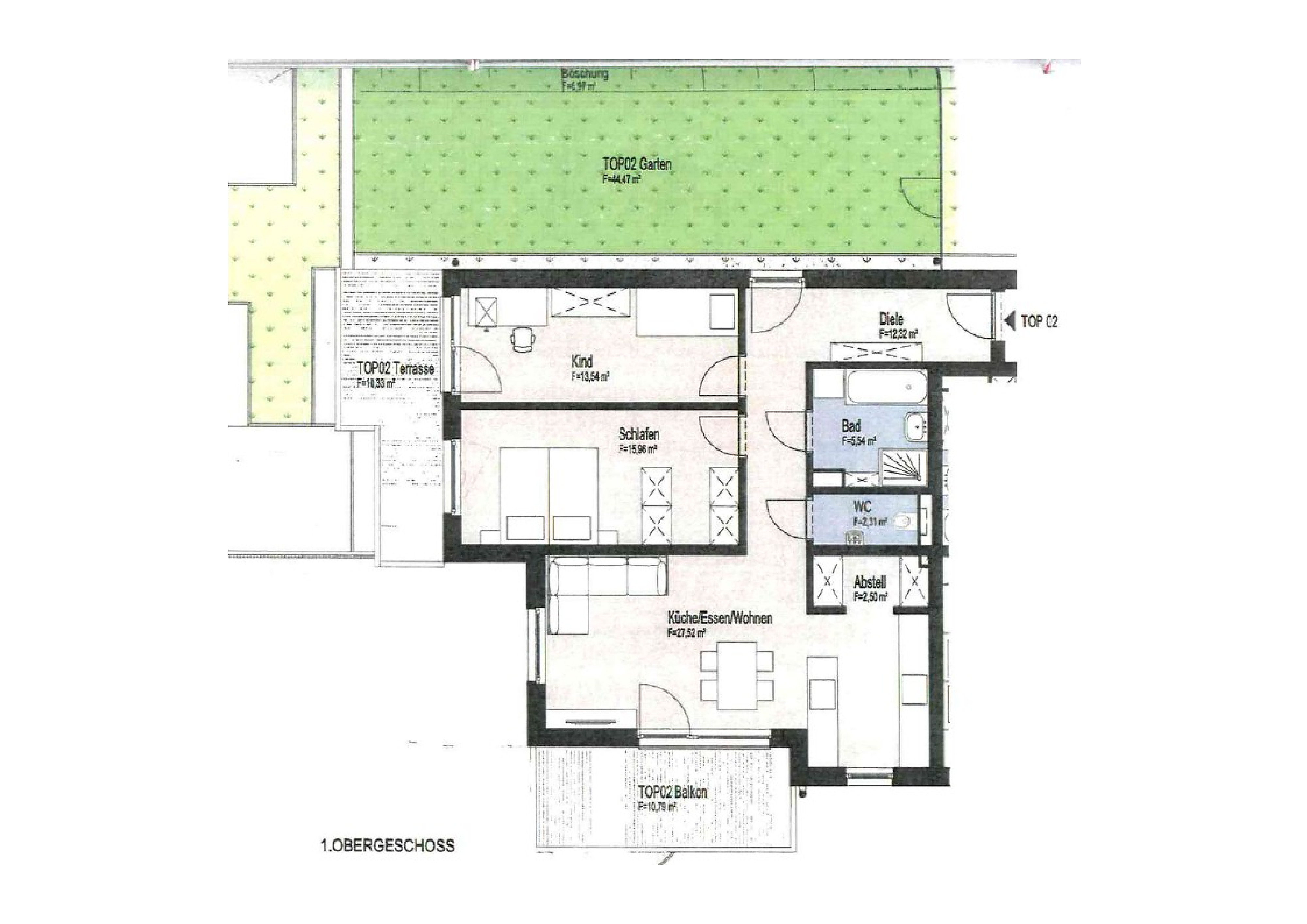 Wiesing: Modernes Wohnen mit Gartenidylle ? sonnige 3-Zi.-Neubauwohnung zu verkaufen /  / 6210&nbsp;Wiesing / Bild 4