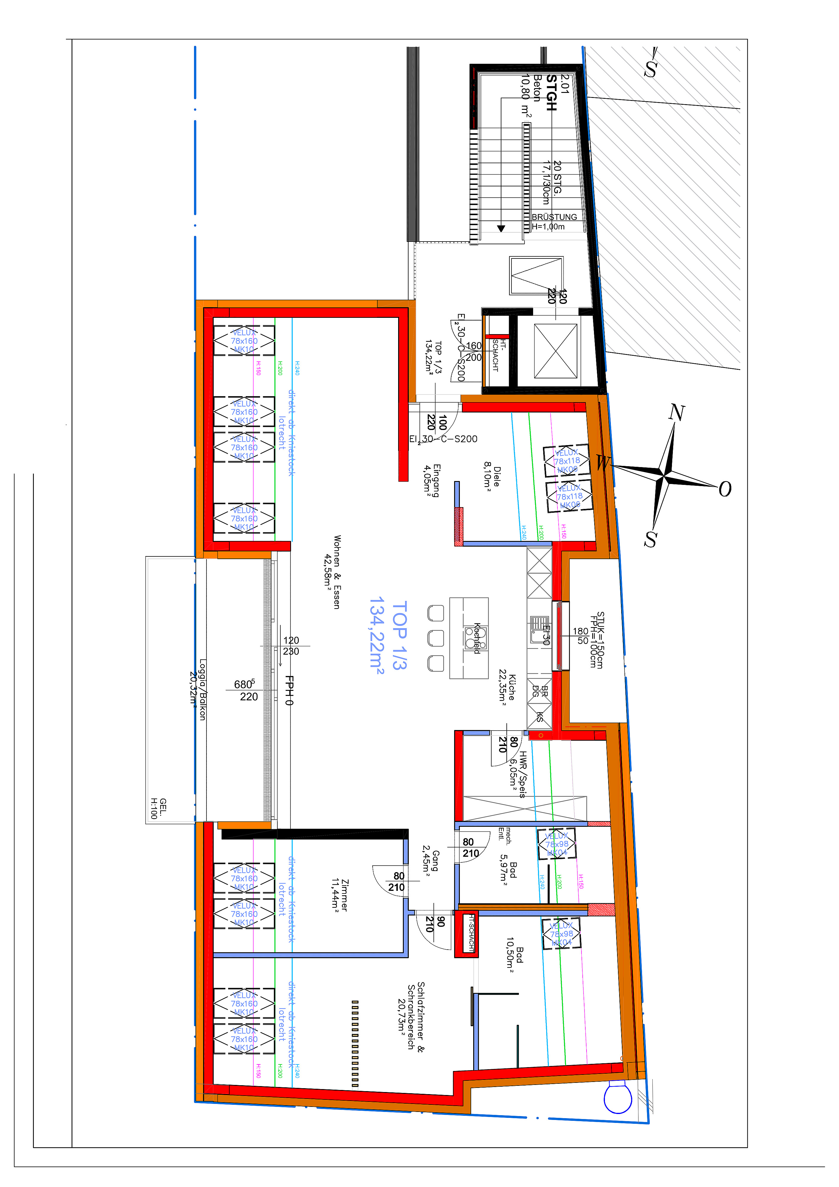 Exklusive Dachgeschosswohnung in attraktiver Lage von Tulln an der Donau /  / 3430&nbsp;Tulln an der Donau / Bild 0