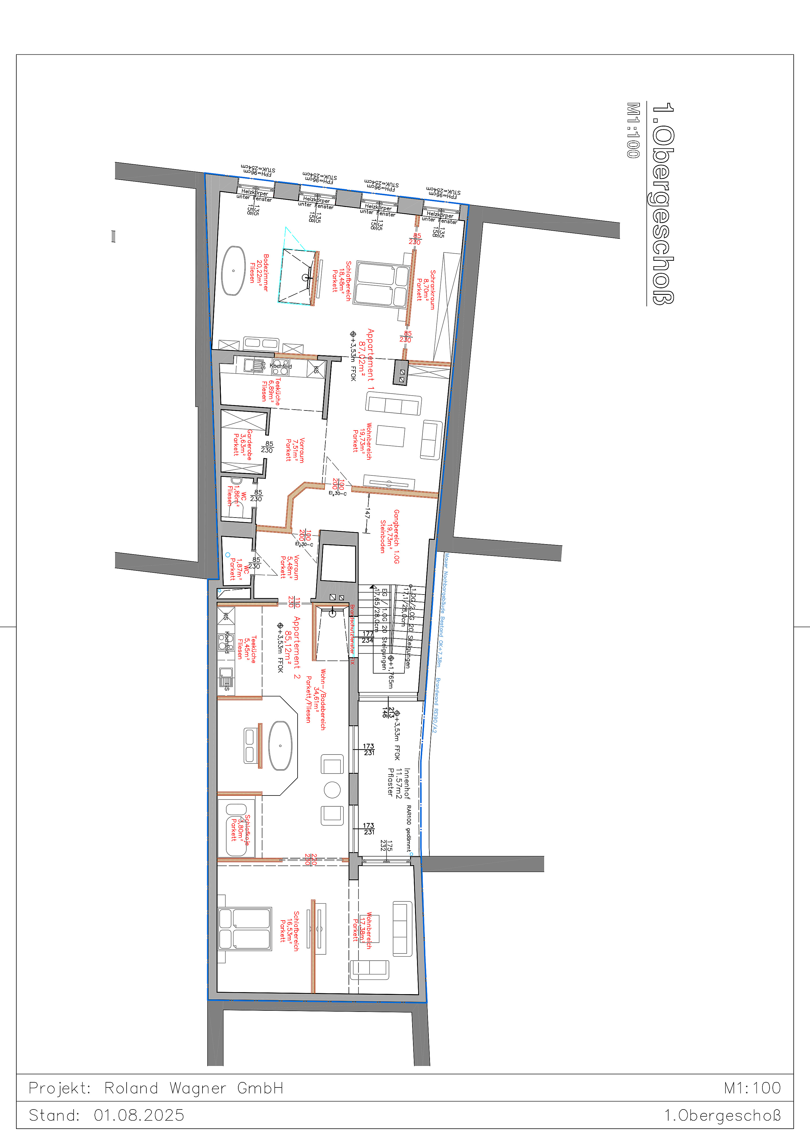 Exklusive Stadtvilla direkt am Hauptplatz I Gesch�ftslokal langfristig vermietet I 2020 Generalsanierung I  /  / 3430&nbsp;Tulln an der Donau / Bild 19