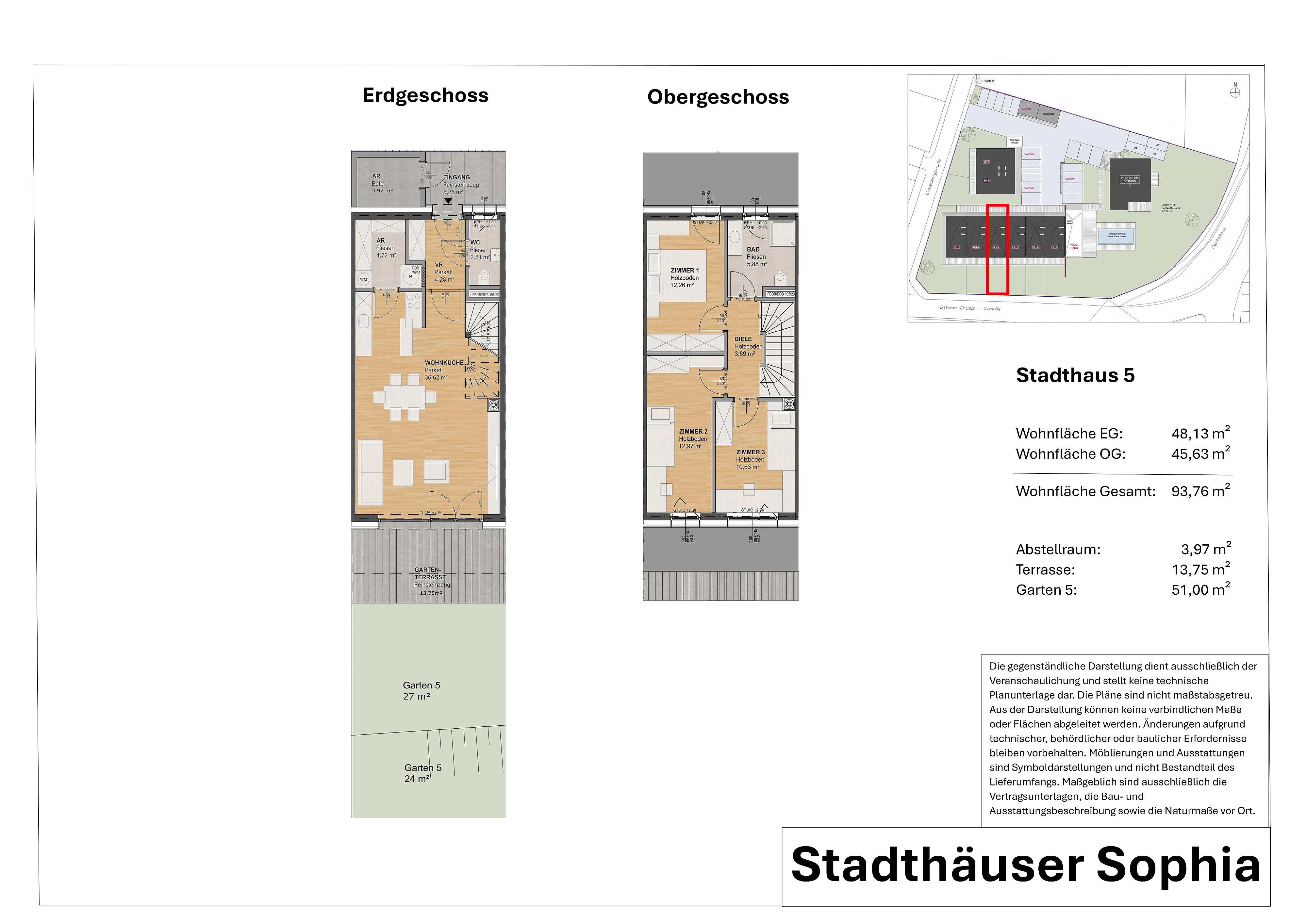 Modernes Reihenhaus mit Eigengarten und Terrasse in attraktiver Lage von Villach /  / 9500&nbsp;Villach / Bild 4